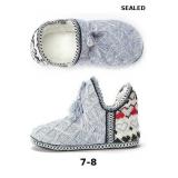 Women's Cozy Knit Slipper Boots Memory Foam