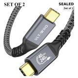 ULT-WIIQ 1FT 8K@60Hz Thunderbolt Cable x2