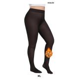 COOTRY Fleece Lined Tights for Women Plus Size