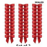 30Pcs Satin Ribbon Twist Tie Bows for Treat Bags,