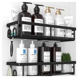 Kitsure 2 Pack Rustproof Shower Caddy