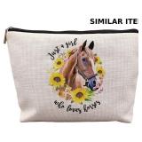Horse Makeup Bag