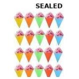 20pcs Reusable Snow Cone Cups, 4.1x3.1 Inch