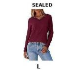 Dokotoo T Shirts for Women Casual Long Sleeve