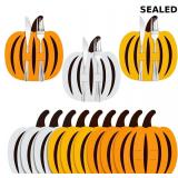 36 Pcs Thanksgiving Pumpkin Cutlery Holders