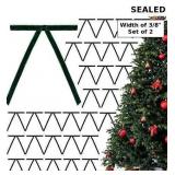 30 Pcs Christmas Velvet Wreath Ties, x2