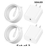 20W Fast Charger for iPhone 17/17 Pro Max/Air X3