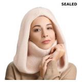 Berlune Knit Hooded Scarf for Women Balaclava Hood