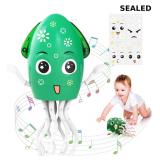Dancing Squid Toy with DIY Face Sticker