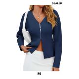 Saodimallsu Women's V Neck Sweater