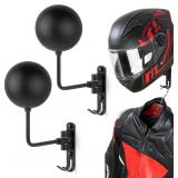 PUERSI Helmet Holder Wall Mount 2pcs