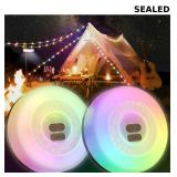 Camping String Lights (2-Pack) 33FT