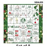 Yhliua Small Christmas Stencils for Painting x8