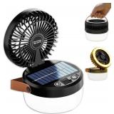 Portable Solar Camping Fan