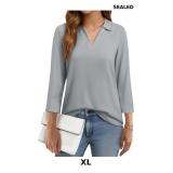 YUCOLEN 3/4 Sleeve Tunic Tops for Women