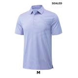 MAGCOMSEN Men's Polo Shirts Short Sleeve Striped G