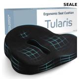 XL Pressure Relief Seat Cushion - Memory Foam Home