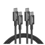 2 Pack Anker USB C to USB C Cable 6FT