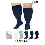 UISLII Plus Size Compression Socks Wide Calf Women