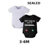 Bow Dream Baby Girl Romper 2 pack Baby Clothes