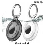 2 Pack IPX8 Waterproof Keychain Holder Case x6