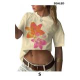 SOLY HUX Women's Floral Print T Shirt