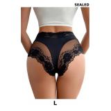 SOLY HUX Women's Floral Lace Briefs Mesh Sheer