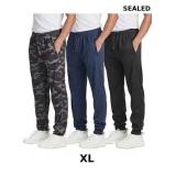 3 Pack Mens Joggers Tech Mesh Active Sport Jogger