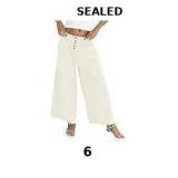 Cicy Bell Womens Wide Leg Jeans