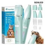 Dog Clippers Grooming Kit with LED Light 4-in-1
