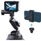 TELESIN Aluminum Alloy Suction Cup Mount