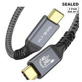 ULT-WIIQ 8K/6K@60Hz USB 4 Monitor Cable, x2
