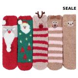 Zando Women's Fuzzy Socks for Women Slipper Socks-