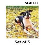 Stafford Terrier Wall Calendar 2026 | Dog x5