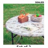 Xirggur Round Flower Tablecloth