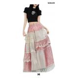 Xojbzoo Y2k Retro College Style midi Skirt