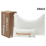 Crescent Side Sleeper Pillow for Neck Pain Relief