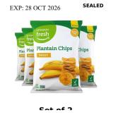 Amazon Fresh, Sweet Plantain Chips x2