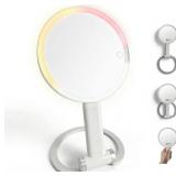 Portable Travel Makeup Mirror with Lights