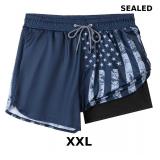 Mens Swim Trunks with Compression Liner