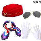 Womenï¿½s Flight Attendant Costume Set Stewardess