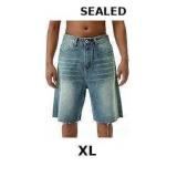 EMMIOL Baggy Jorts Men Jean Shorts Summer