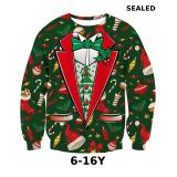 TUONROAD 6-16T Boys Girls  Christmas Sweatshirt
