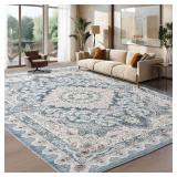 FlyDOIT Vintage Area Rugs 9x11ft