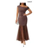 Youtalia Women's Elegant Formal Long Dress