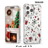 XIMIZU Clear for iPhone 15 Pro Christmas Case X12