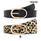 MORELESS 2 Pack Women's Leather Belts for Jeans