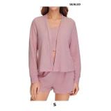 WDIRARA Women's 3 Pieces Cami Top and Shorts Soft