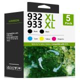 932XL 933XL Ink Cartridges Combo 5 Pack