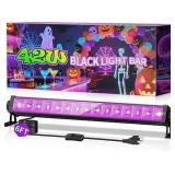 THECHAM 42W LED Black Light Bar